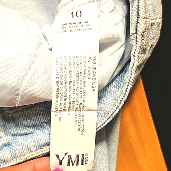 YMI Girl: Hybrid Denim Shorts...Various Size - Picture 10 of 11